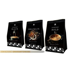 Kawy do espresso zestaw 3x250g