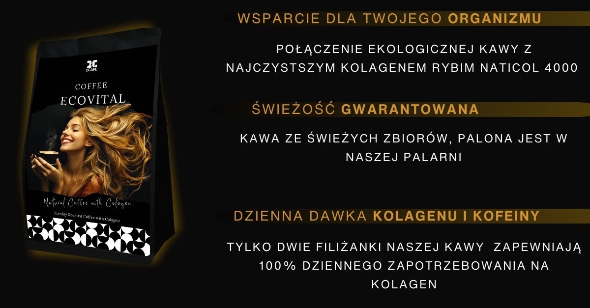 Kawa z kolagenem