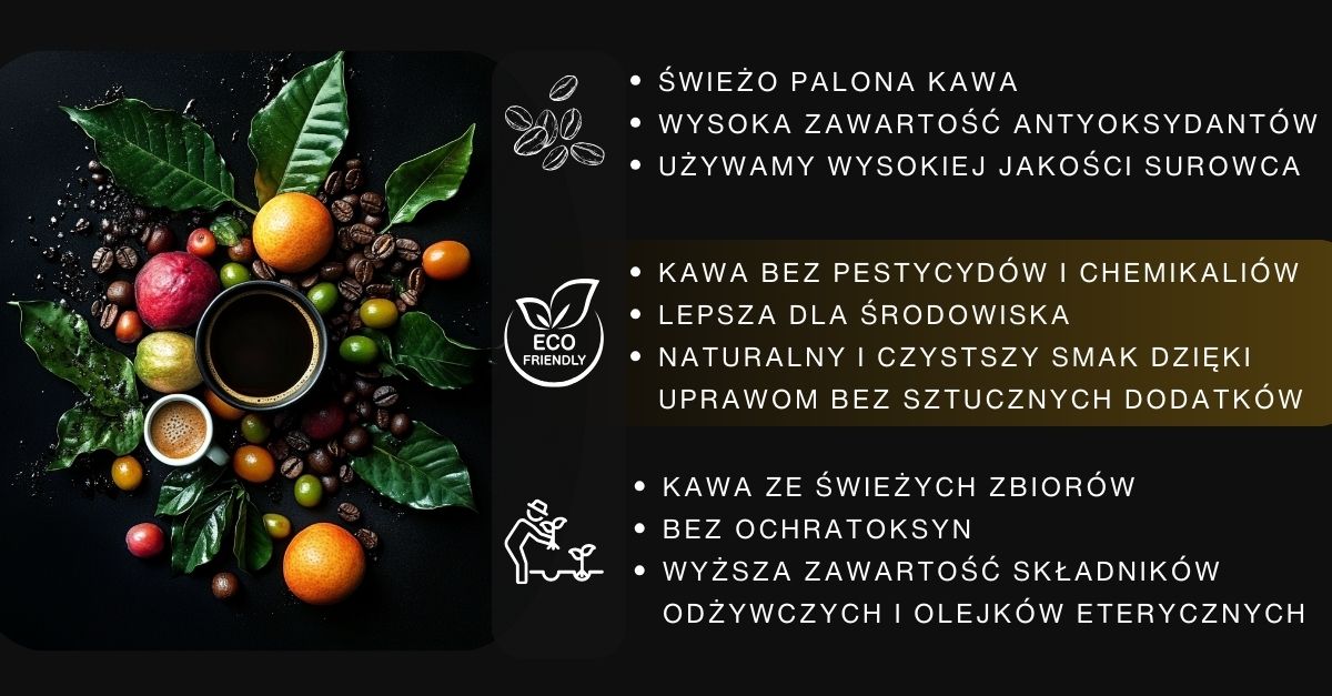 Kawa z kolagenem Ecovital ekologiczna