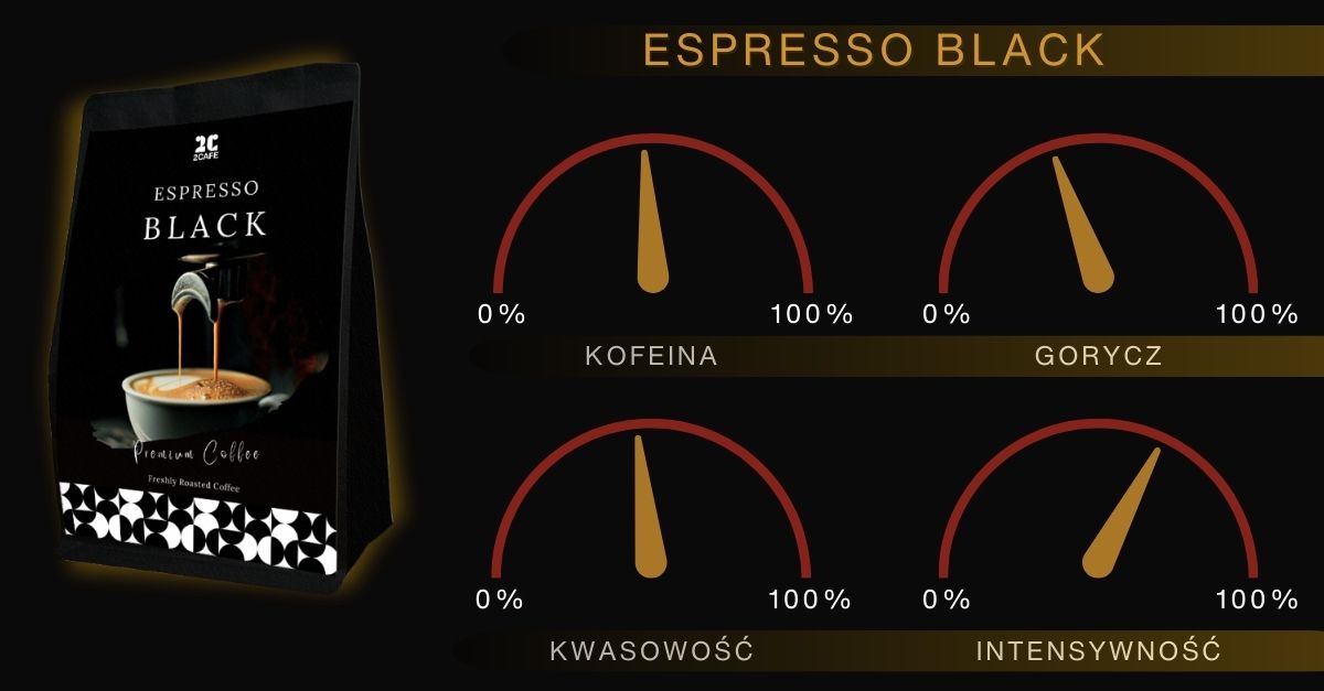 Kawa espresso Black